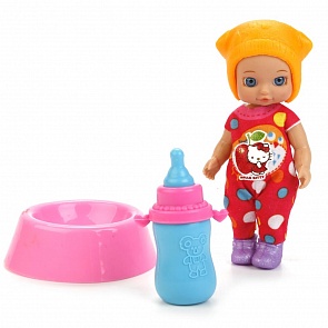 Кукла Hello Kitty – Машенька, 12 см с горшком и аксессуарами (Карапуз, YL1701I-RU-HK (60)